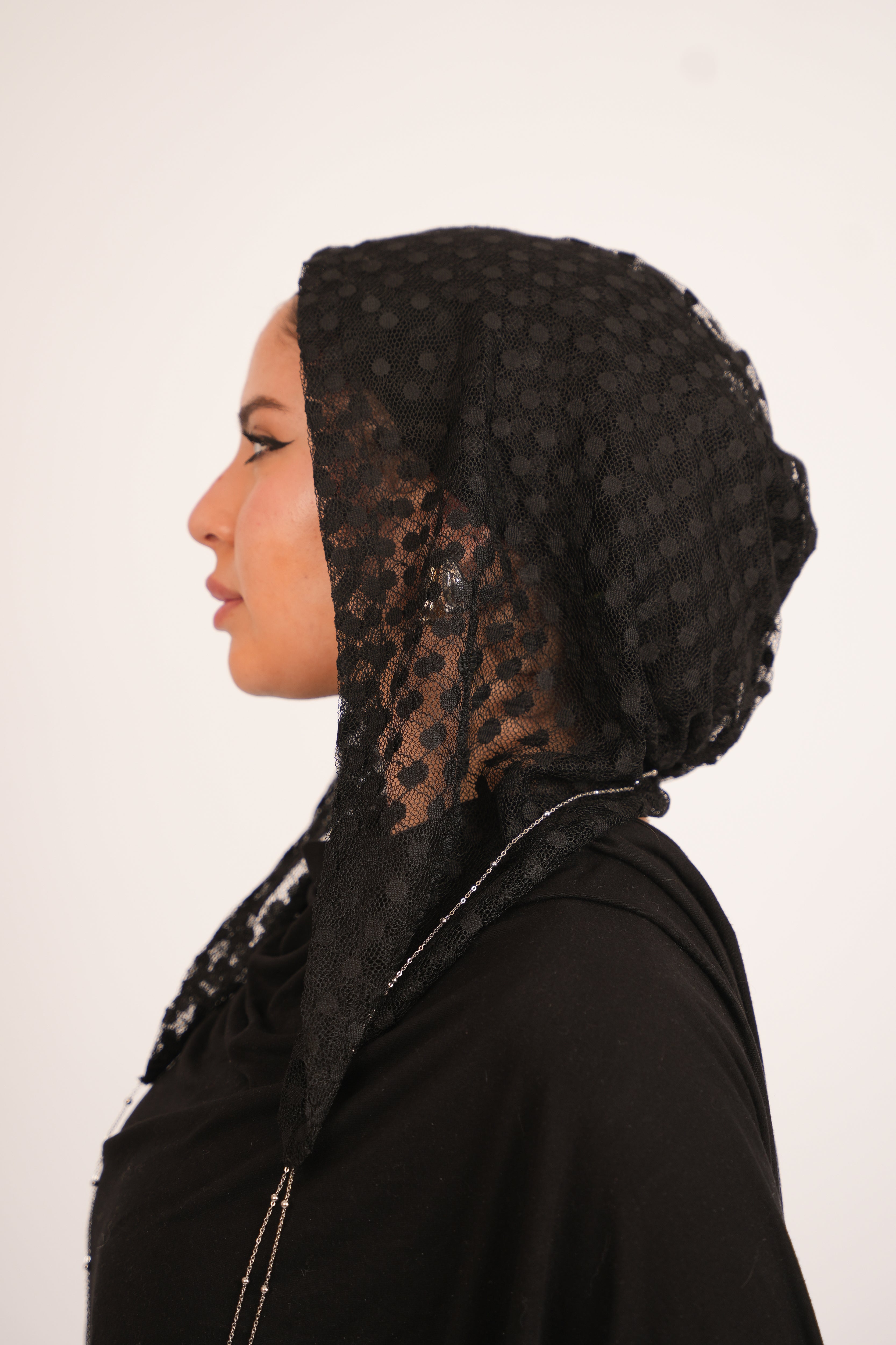 Evening Balaclava in Black